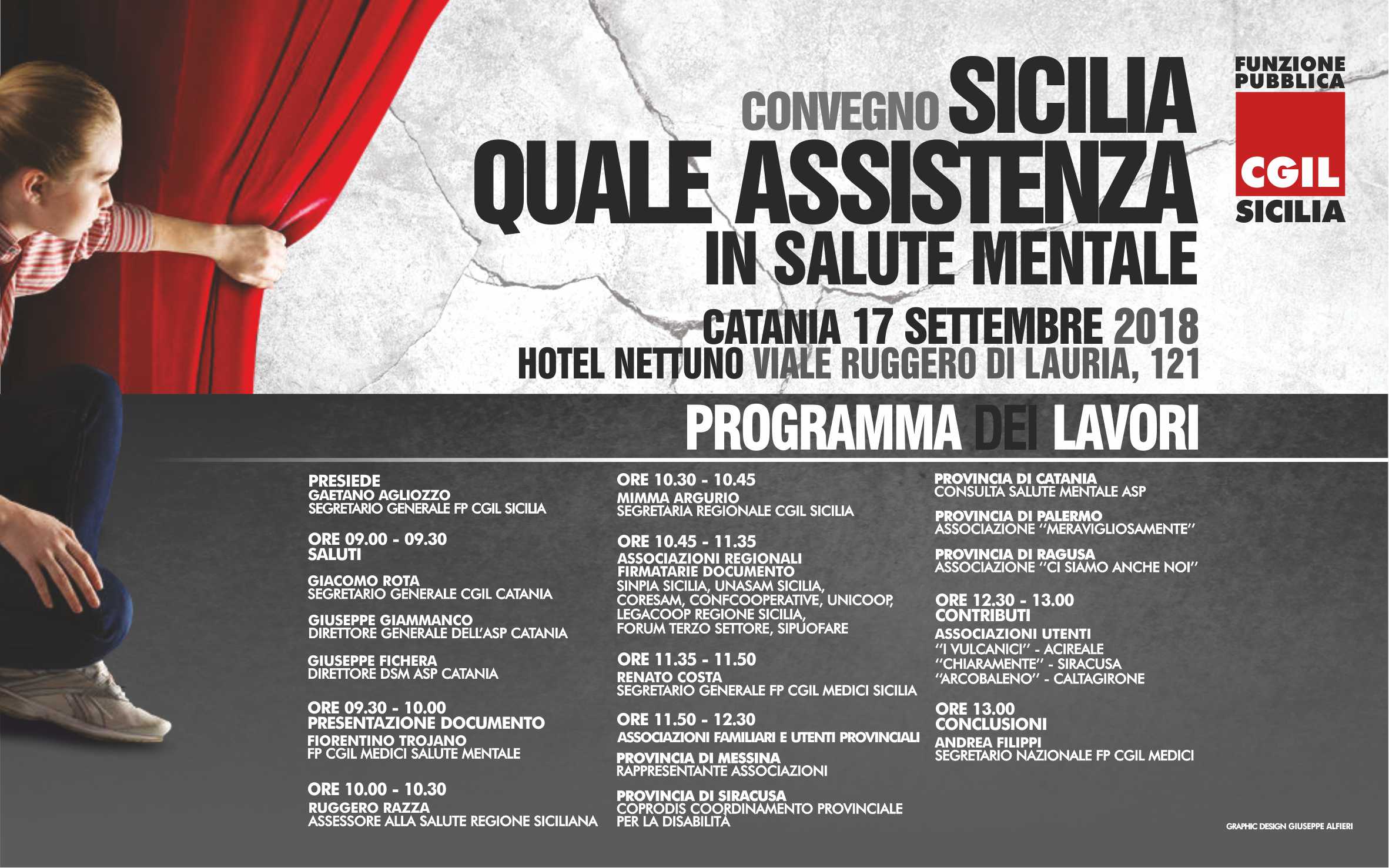 “Sicilia Quale Assistenza in Salute Mentale”, il 17 settembre convegno a Catania della Fp Cgil