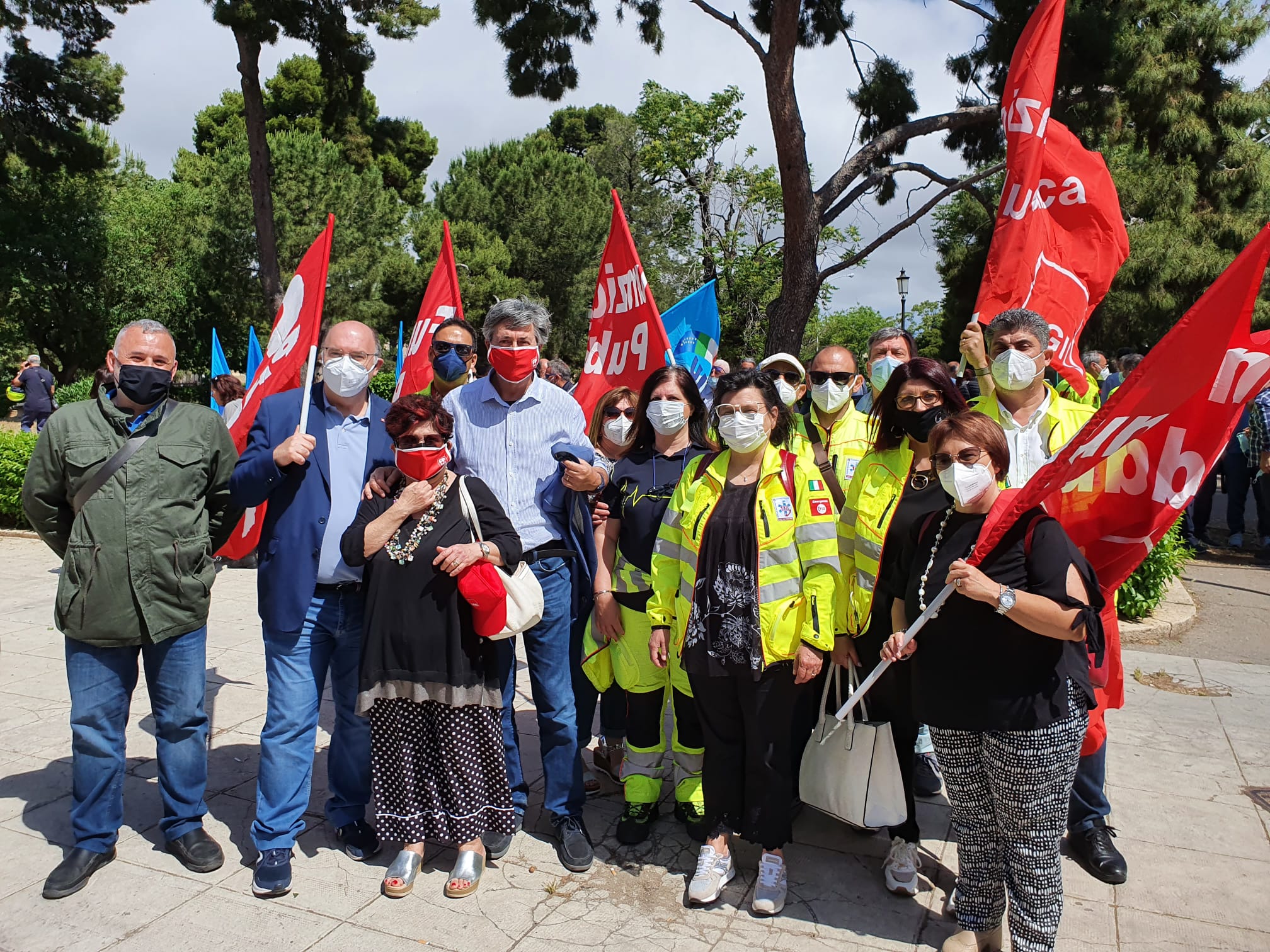 SEUS 118 – SIT IN A PALERMO. FP CGIL: RISPETTARE GLI IMPEGNI, PIÙ EFFICIENZA E PIÙ SICUREZZA ALTRIMENTI SARÀ ESTATE  DI MOBILITAZIONE