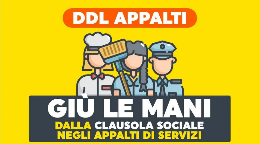 APPALTI – CGIL, FP, FILLEA E FILCAMS SICILIA CHIEDONO IL RIPRISTINO DELLA CLAUSOLA SOCIALE. GIOVEDI 12 MAGGIO SIT-IN A SIRACUSA