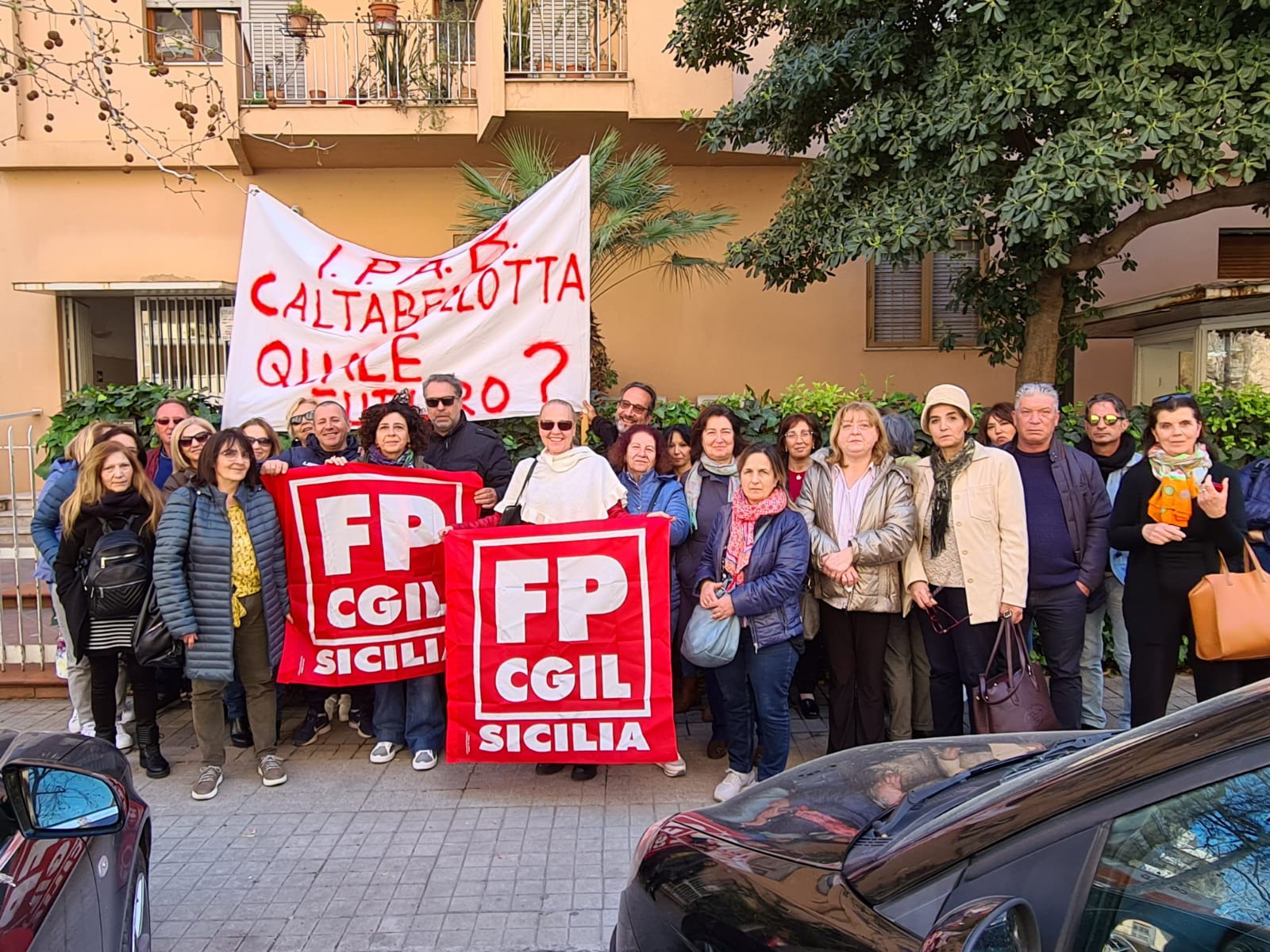 Vertenza Ipab, presidio dei dipendenti a Palermo. Fp Cgil Sicilia annuncia altre mobilitazioni: vogliamo risposte concrete dalle Istituzioni Politiche della Regione